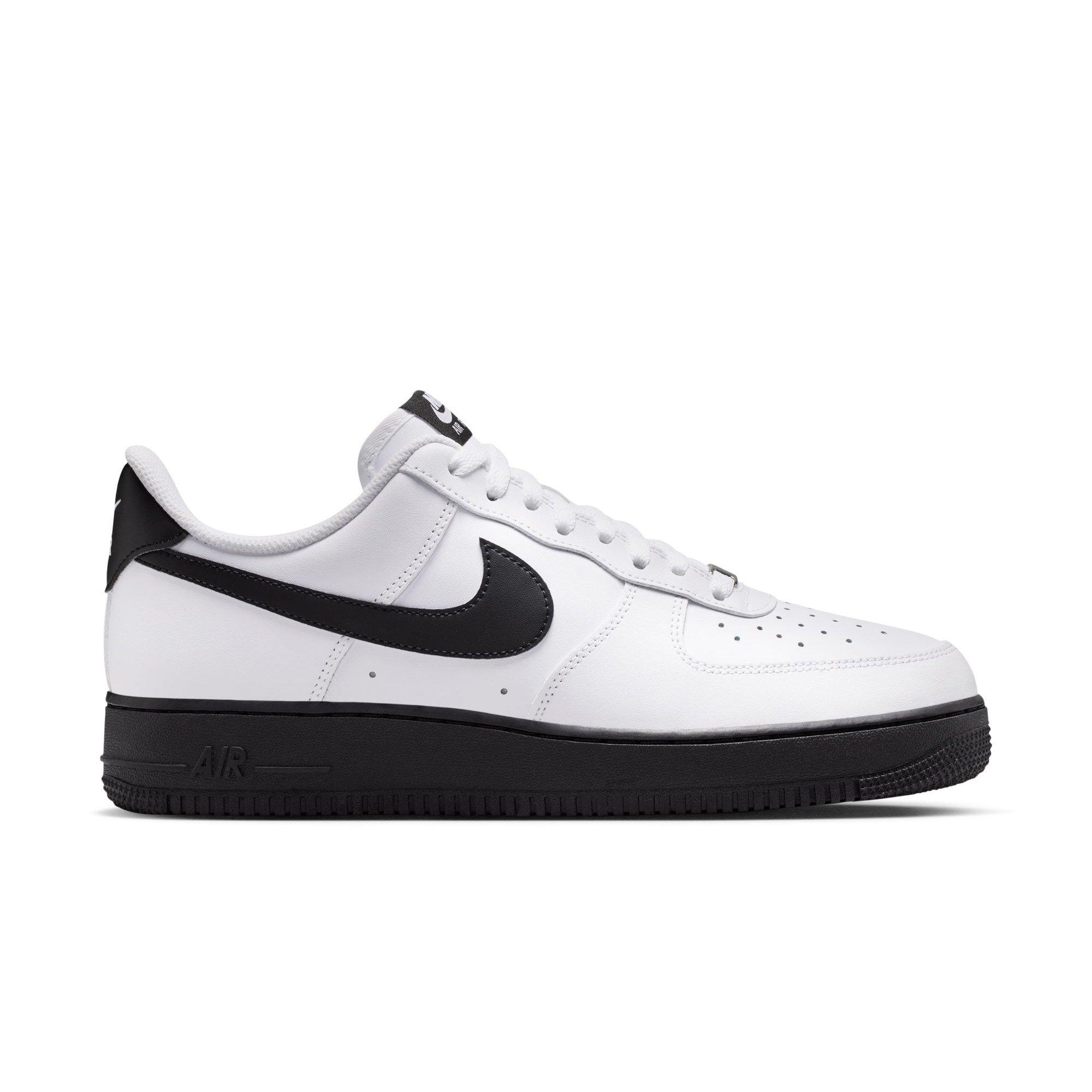 Nike Air Force 1 '07 White/Black Men's Shoe | Hibbett